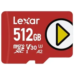 Cartão MicroSD  Lexar PLAY 512gb UHS-I 