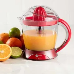 Espremedor de Frutas Max Vermelho ou preto Fun Kitchen - R$30