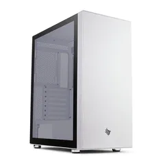 Gabinete Gamer Pichau HX500 Lateral De Vidro White, PG-HX5-W01