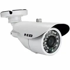 Câmera de Segurança Full HD 2.0 Megapixel 1080p 36 leds Infravermelho - Alta Resolução