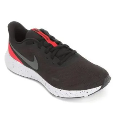 Tênis Nike Revolution 5 Masculino - Preto e Vermelho R$190