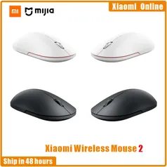 Xiaomi mi mouse sem fio mouses de jogo portátil 1000dpi 2.4ghz | R$59