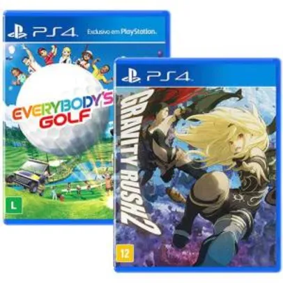 [AME R$12,50] Game Gravity Rush 2 + Everybody's Golf - PS4 (Primeira Compra)
