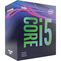 Intel Core I5-9400F Processador 2.9Ghz Cache 9MB, 6 Nucleos, 6 Threads, 9ª Geração, LGA 1151, BX80684I59400F