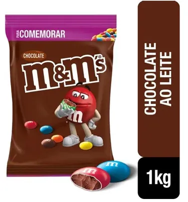 M&M´S Chocolate ao Leite 1Kg o (Ler a descrição)