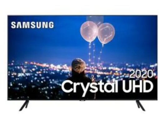 Samsung Smart TV 65" Crystal UHD TU8000 4K, Borda Infinita, Alexa built in, Controle Único, Modo Ambiente Foto | R$3.397