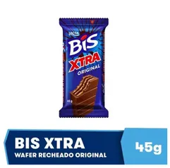 (AME SC R$8) Leve 6 Chocolate Bis Xtra ao Leite - 45g