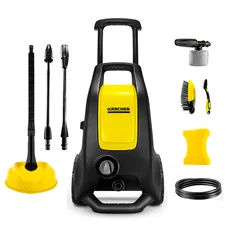 Lavadora de Alta Pressão Kärcher K3.100 Black 1815 PSI/Libras 360L/h 1500W com Lança de Jato Leque e Jato Turbo Rotativo