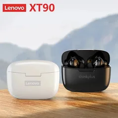 Fones de ouvido  lenovo xt90 tws bluetooth 5.0 