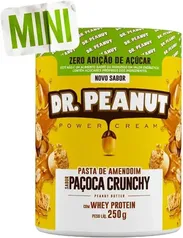 [PRIME] Dr. Peanut Pasta De Amendoim - 250G Paçoca Crunchy Com Whey Protein 