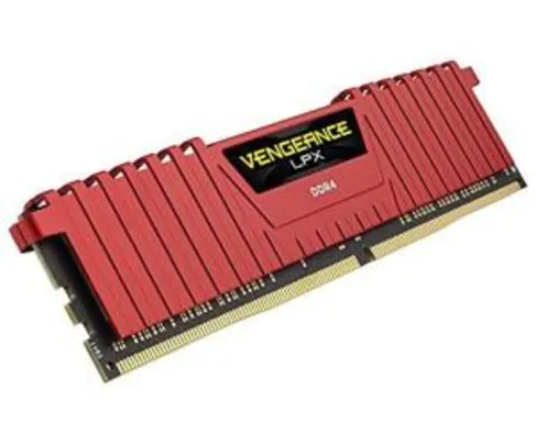 MEMORIA CORSAIR VENGEANCE LPX VERMELHO 4GB (1X4) 2400MHZ DDR4
