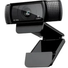 WebCam Logitech C920 Pro HD 15MP Full HD 1080p - R$ 230