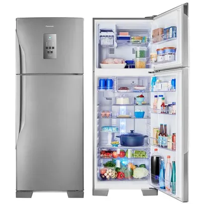 Refrigerador / Geladeira Panasonic Frost Free, 2 Portas, 483L, Prata - BT55PV2X