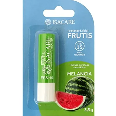 (Super R$ 3,92):Protetor Labial Frutis, Melancia, Isacare, FPS15, 3,5g