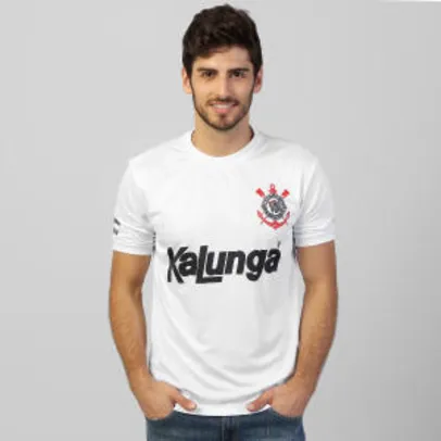 Camiseta Corinthians Réplica 1988 - Branco - R$69,90