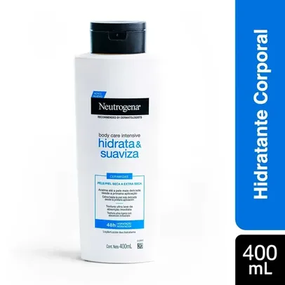 [ REGIONAL | 70% OFF na 2ª Unidade - R$ 8,58 CADA ]  Hidratante Corporal Neutrogena Body Care Intensive Hidrata&Suaviza 400ml