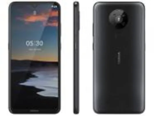 Smartphone Nokia 5.3 128GB Preto 4G Octa-Core