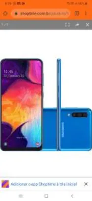 [AME R$1008] Smartphone Samsung Galaxy A50 128GB - Azul