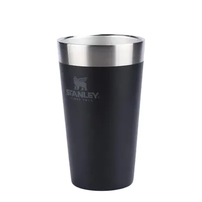 [Compre 2 Pague 1 ]Stanley - Copo Térmico de Cerveja, Preto, 473ML