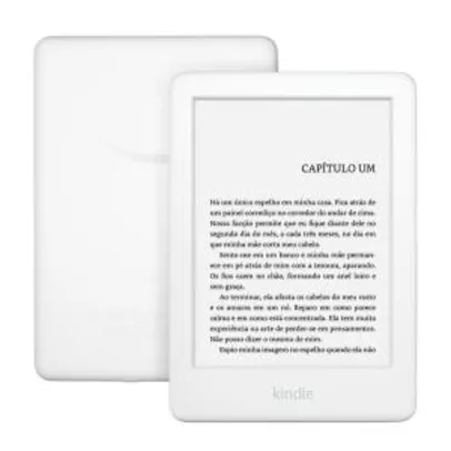 Kindle 10ª Geração Amazon, Branco, 4GB,Wi-Fi, Tela de 6" | R$253
