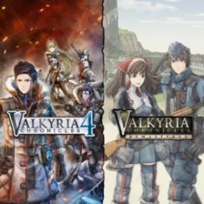 [PS4] Valkyria chronicles remastered + Valkyria chronicles 4 - R$60