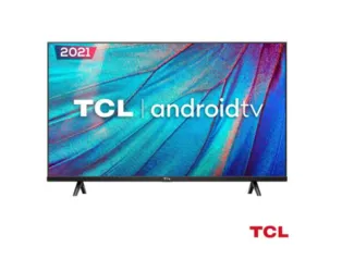 Smart TV TCL LED HD 32" Android TV com Google Assistant, Borda Slim e Wi-Fi - 32S615