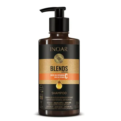 Shampoo Inoar Blends Rico Em Vitamina C 300ml | R$14
