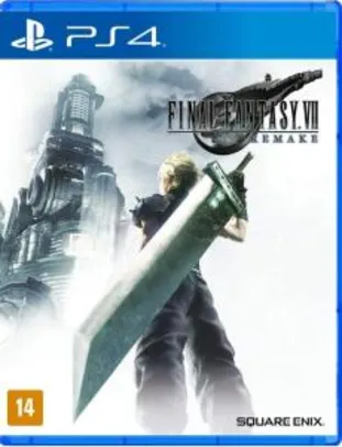 [Prime] Final Fantasy VII Remake - Edição Padrão - PlayStation 4 -