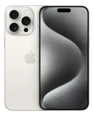  iPhone 15 Pro Max Dual SIM 512 GB titânio branco - Distribuidor autorizado