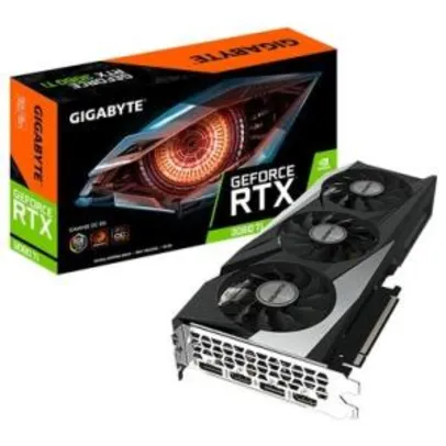 Placa de Vídeo Gigabyte NVIDIA GeForce RTX 3060 Ti, 8GB - R$3700