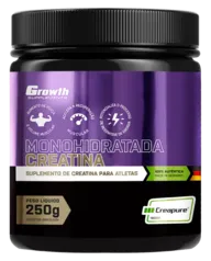 Creatina (250g) (Creapure®) - Growth Supplements 