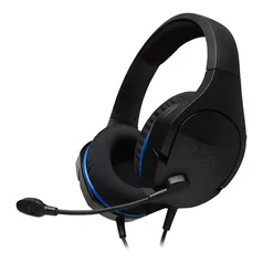 Headset Gamer HyperX Cloud Stinger Core, Drivers 40mm, PS5 PS4 Xbox One e Nintendo Switch, P3, Preto e Azul - HX-HSCSC-BK