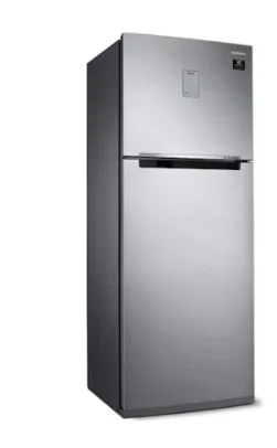 Refrigerador Samsung Evolution RT46 com PowerVolt Inverter Duplex 460L Bivolt - Inox Look