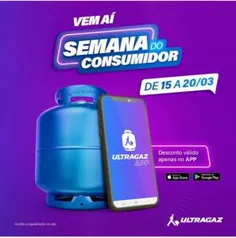 [APP] R$ 15,00 desconto na semana do consumidor