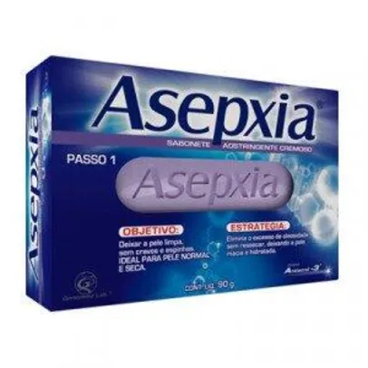 Sabonete Asepxia 90g - R$7