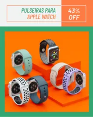 VX Case | Pulseiras para Apple Watch de Silicone Sports