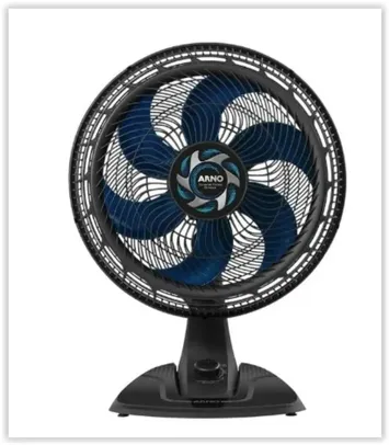 Ventilador de Mesa Arno 40cm Xtreme Force Breeze Preto VB40 – 220 Volts 220 Volts