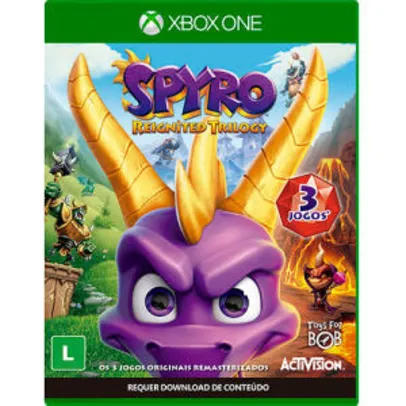 Spyro Reignited Trilogy - XBOX ONE (Mídia Física) | R$ 42