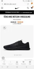 TÊNIS NIKE METCON 4 - R$360