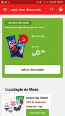 [APP/ Loja fisica] Bis Xtra por 0,99 nas Americanas [ativar desconto no APP]