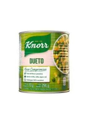 [Magalu Pay + Cliente Ouro] Milho e Ervilha em conserva Knorr | R$1,39