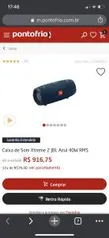 Caixa de Som Xtreme 2 JBL Azul 40W RMS | R$916