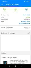 [App + Cliente ouro] Tablet Samsung Galaxy Tab S7 com Caneta 11” 4G - R$4576