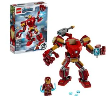 LEGO Super Heroes - Robô Iron Man 76140 - 148 Peças | R$80
