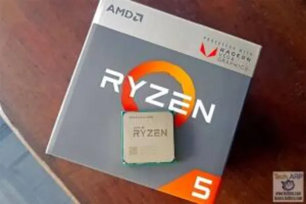 Processador Ryzen 5 2400G 3.6GHz 6MB AM4 | R$770