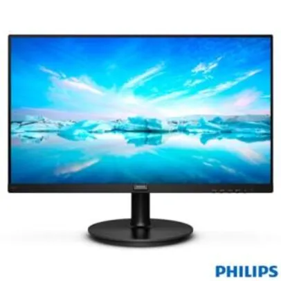 [FAST PRIME] Monitor 21,5" Philips Full HD com 4.000:1 de Constraste - 221V8 | R$482