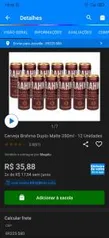 Cerveja Brahma Duplo Malte 350ml - 12 Unidades R$19 a caixa | R$57