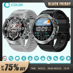 Colmi M42 Smartwatch para Homens e Mulheres, 1.43 "Display AMOLED, 100 Modos Esportivos, Chamada por