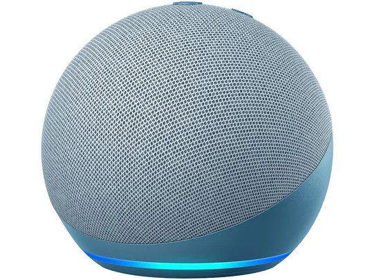 Amazon Echo Dot (4ª Geração, Azul) | R$239