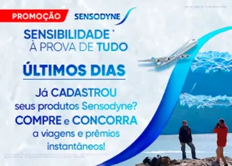 Promoção Sensodyne: A Prova de Tudo